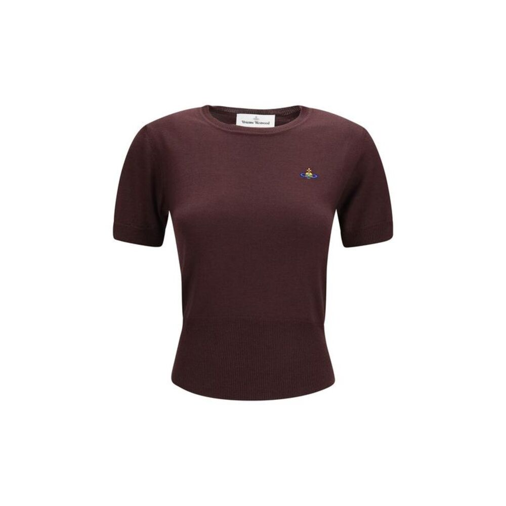 Vivienne Westwood Purple Wool Oves Aries Women's T-Shirt